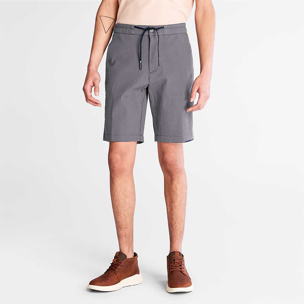 Dark Grey Men\'s Timberland Squam Lake Shorts | Israel-6385907