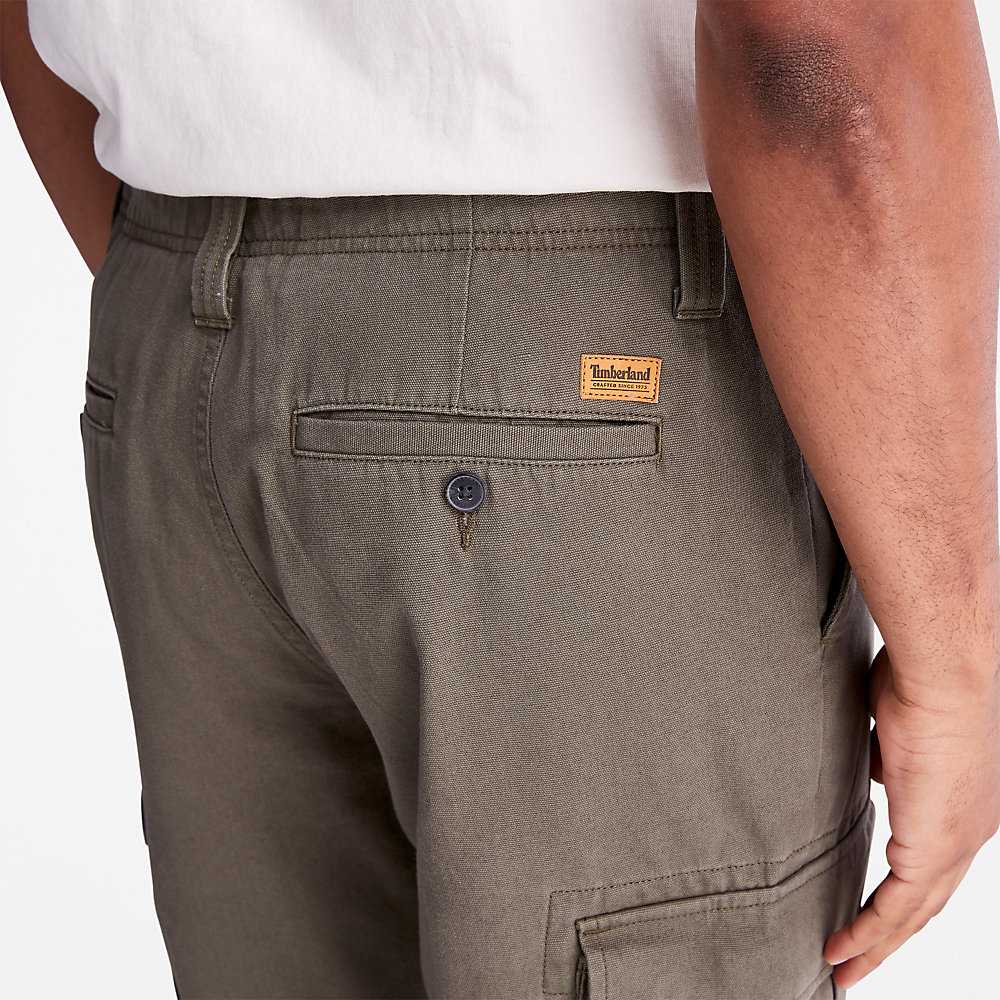 Green Men's Timberland 6 Pocket Cargo Pants | Israel-1207593