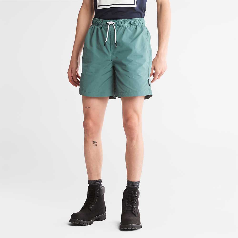 Green Men's Timberland All Gender Shorts | Israel-6940231