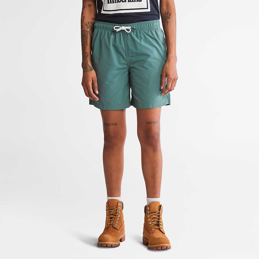 Green Men's Timberland All Gender Shorts | Israel-6940231