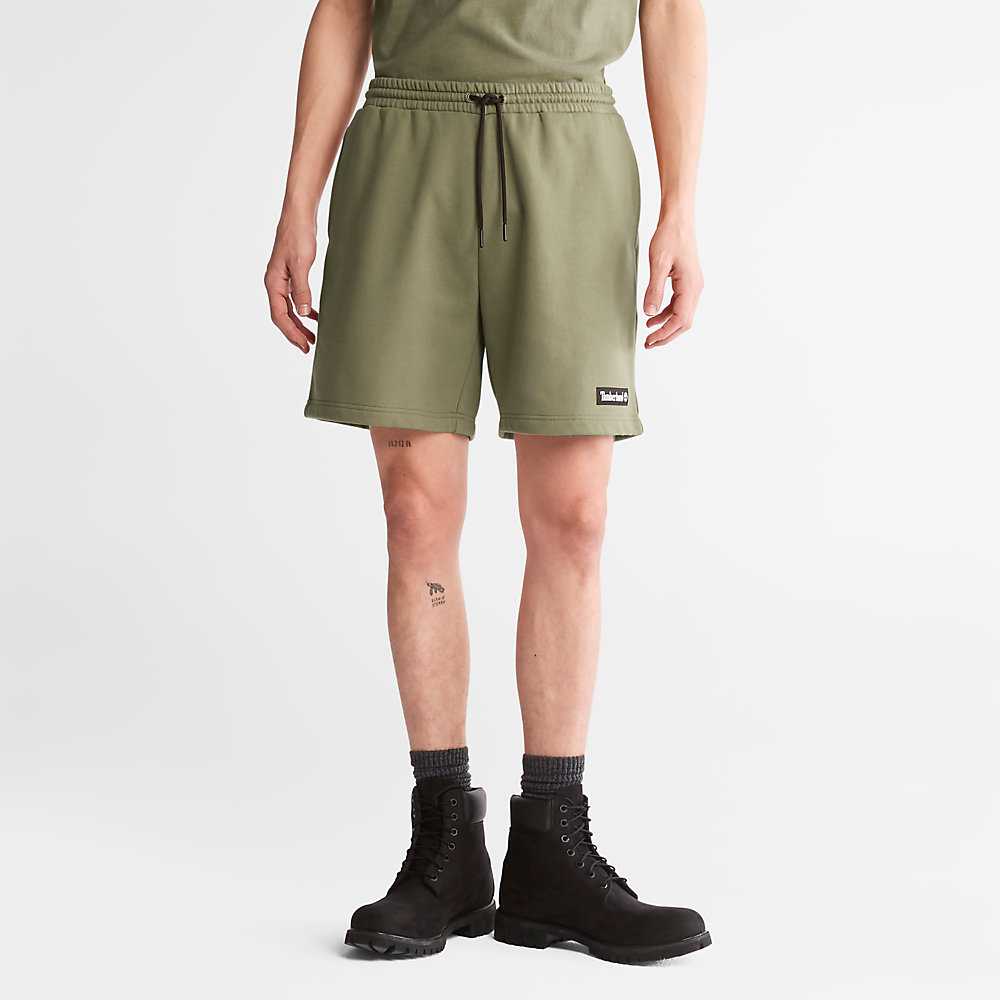 Green Men's Timberland All Gender Sweat Shorts | Israel-2418370