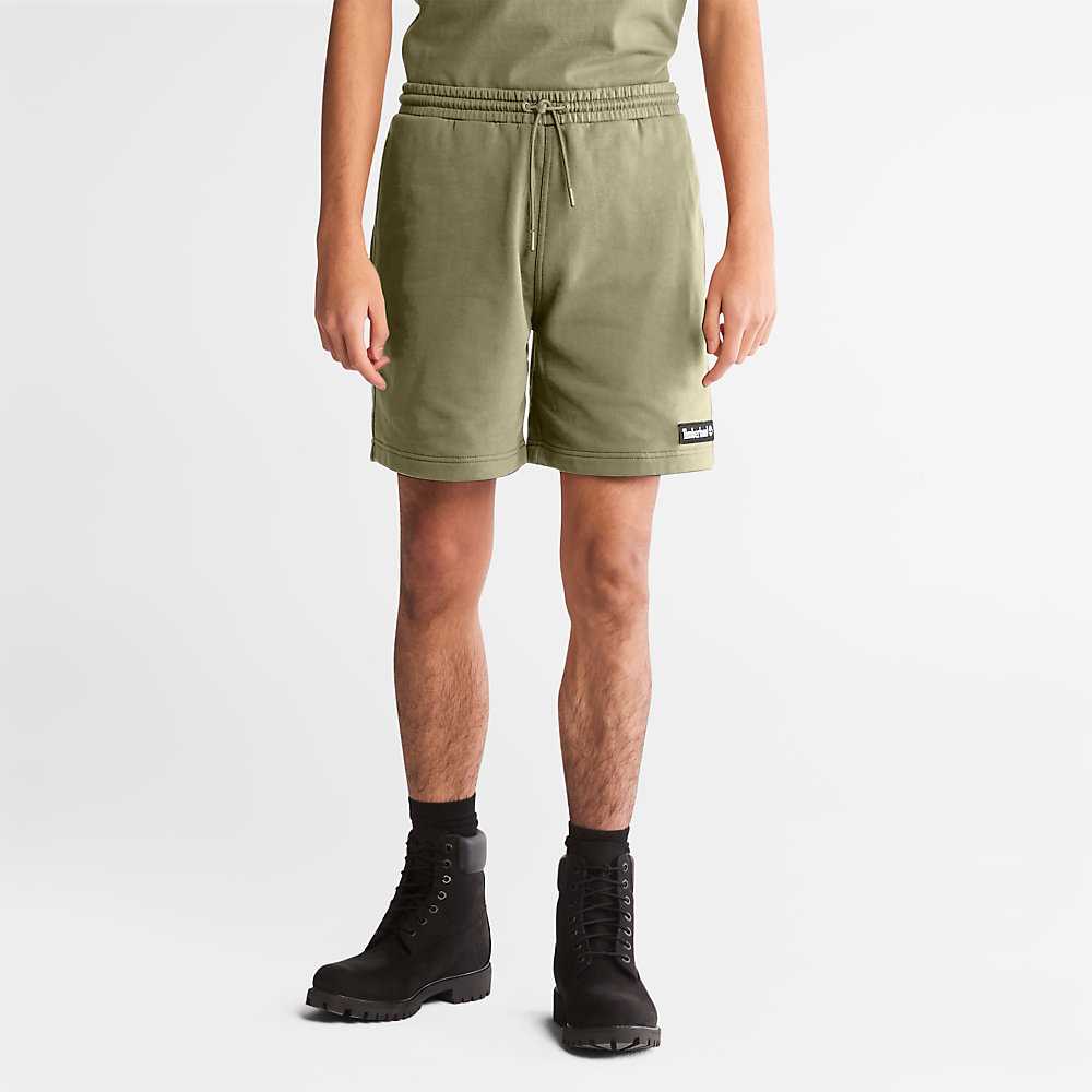 Green Men's Timberland All Gender Sweat Shorts | Israel-2418370