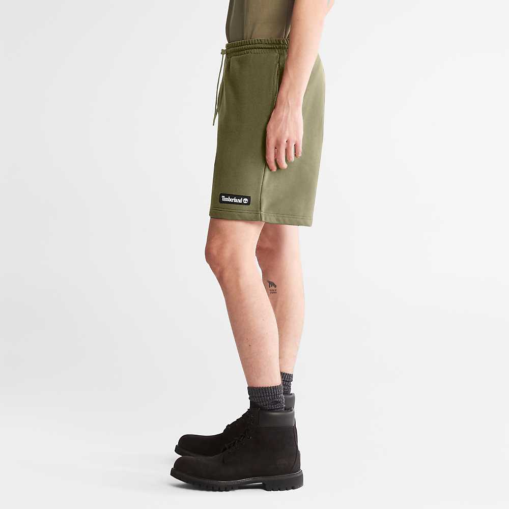 Green Men's Timberland All Gender Sweat Shorts | Israel-2418370