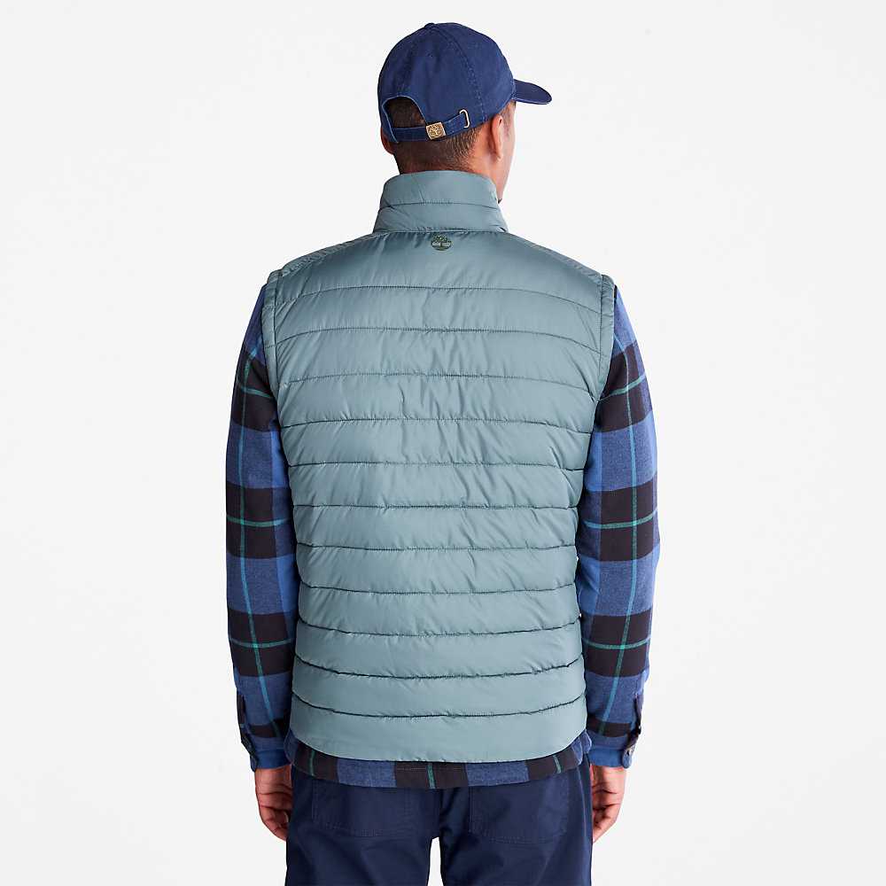 Green Men's Timberland Axis Peak Vest | Israel-2360185