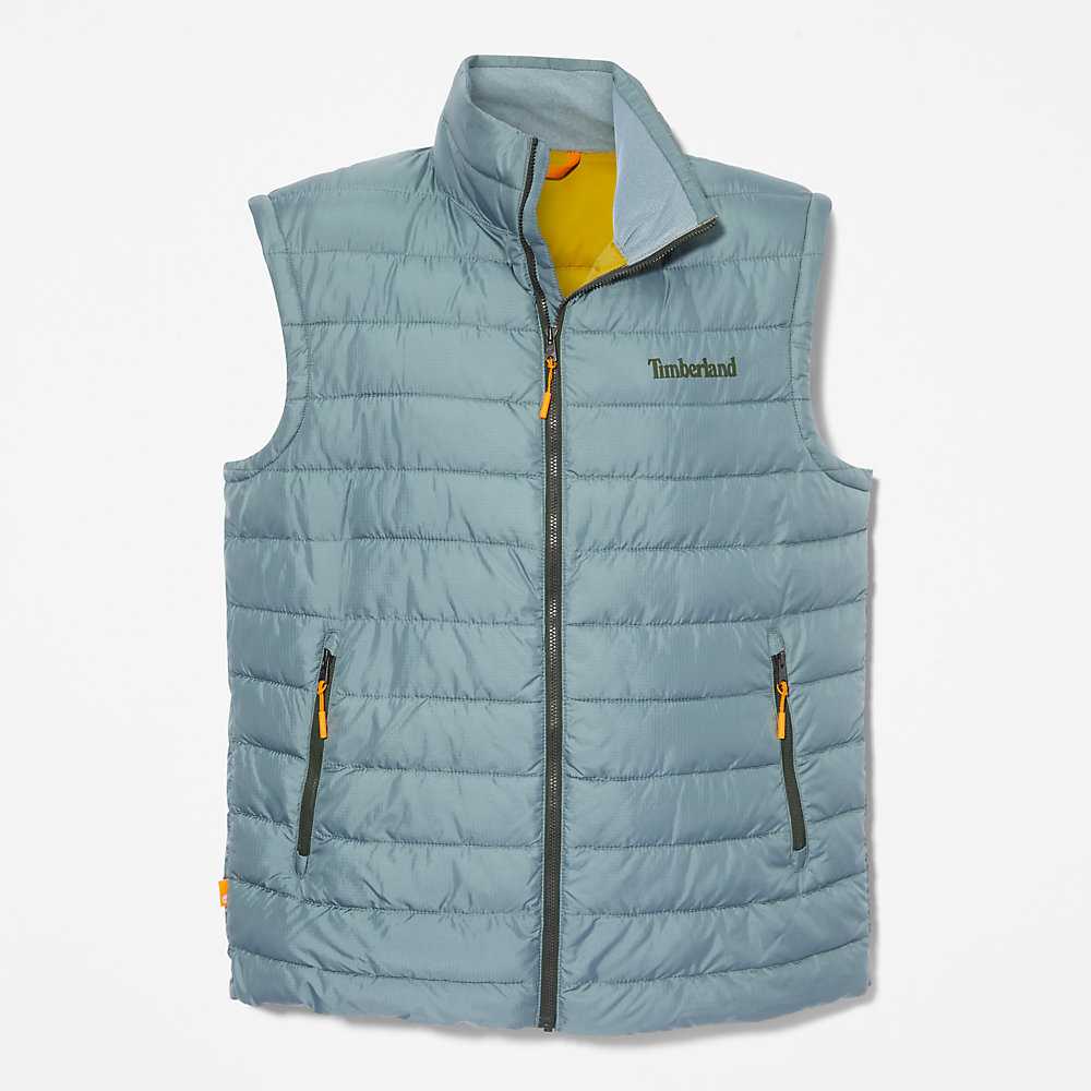 Green Men's Timberland Axis Peak Vest | Israel-2360185