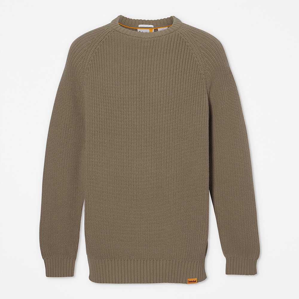 Green Men's Timberland Beards Brook Sweaters | Israel-1745236