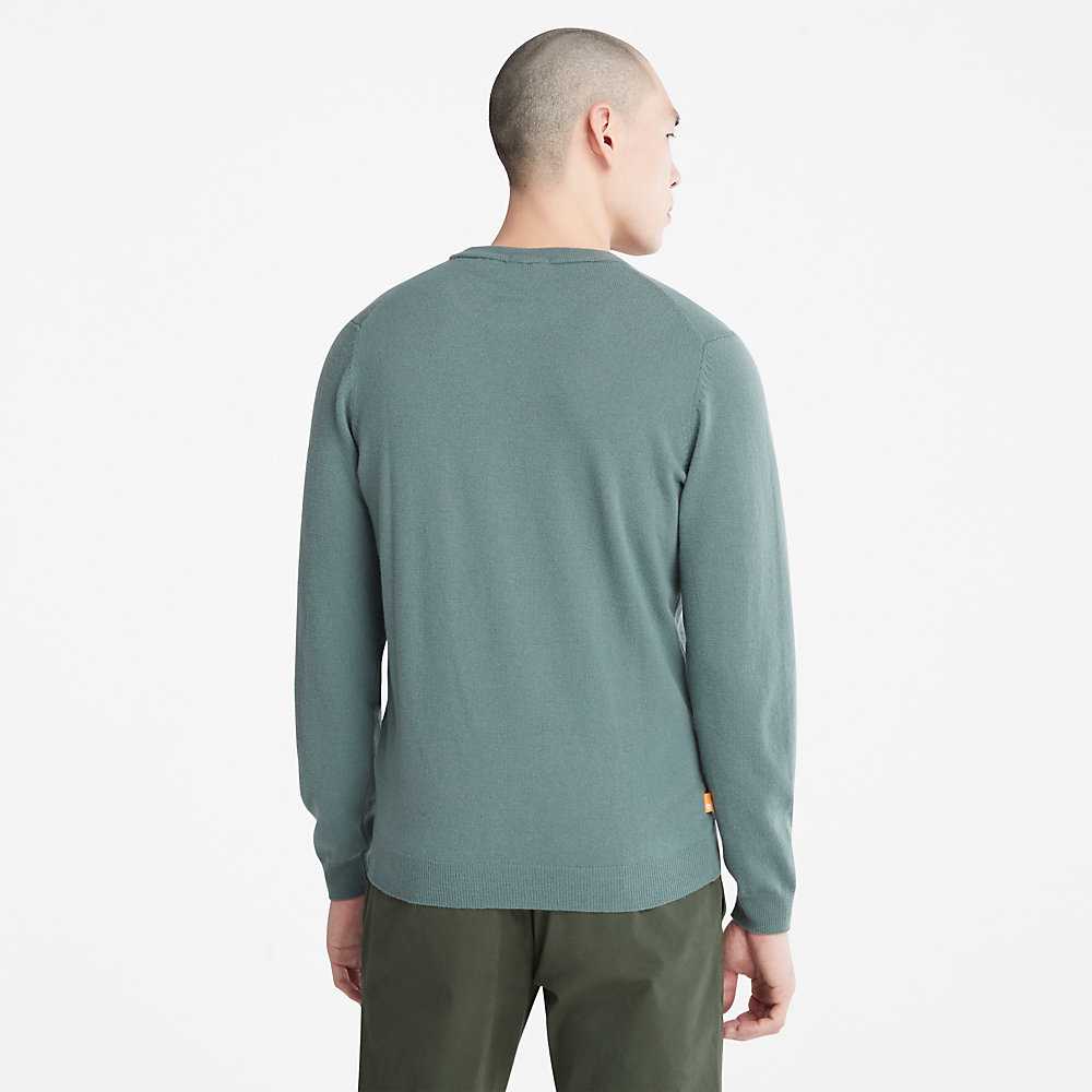 Green Men's Timberland Cohas Sweatshirt | Israel-2064598