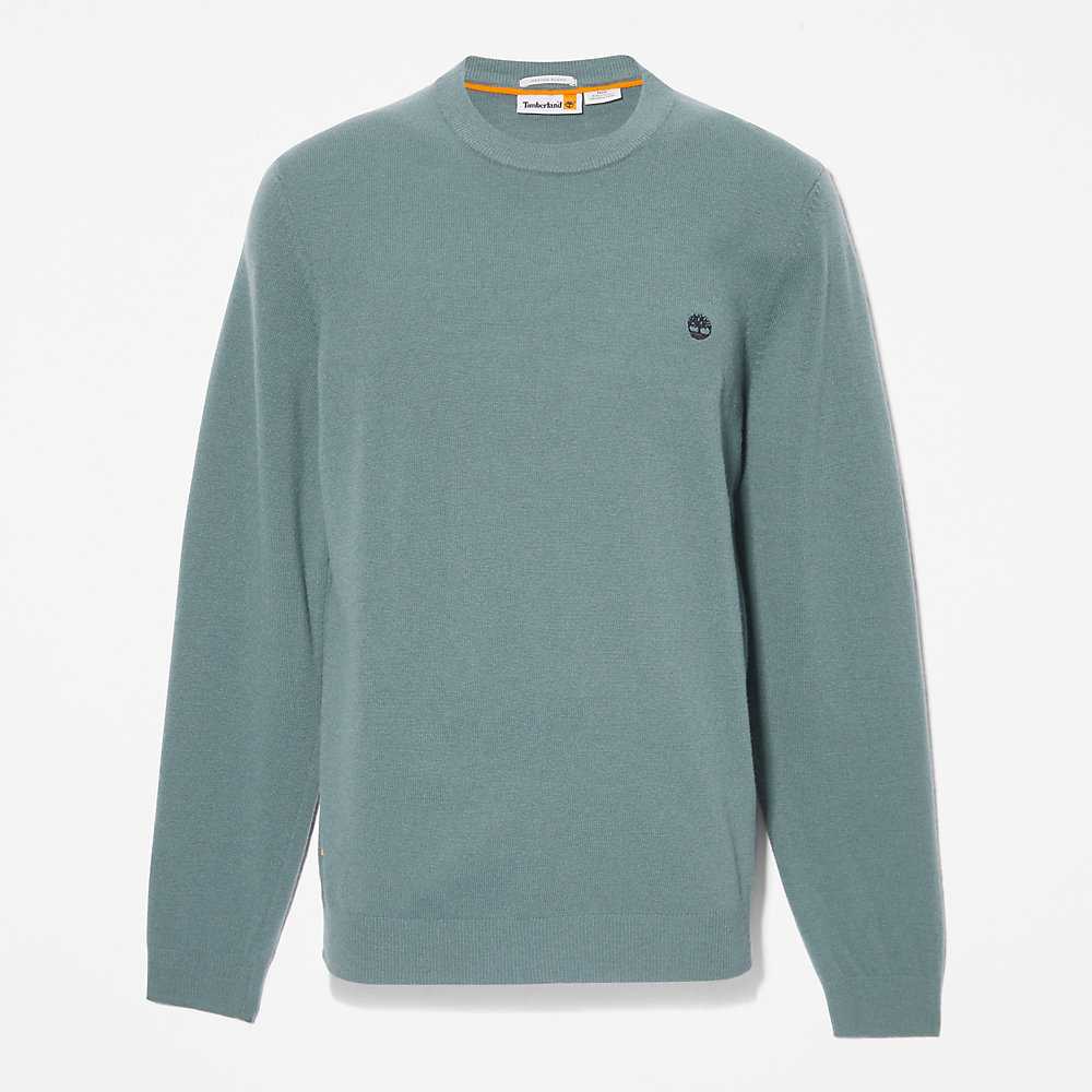 Green Men's Timberland Cohas Sweatshirt | Israel-2064598