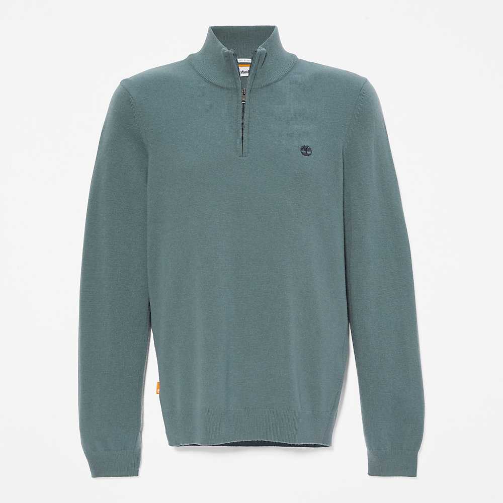 Green Men's Timberland Cohas Sweatshirt | Israel-5894120