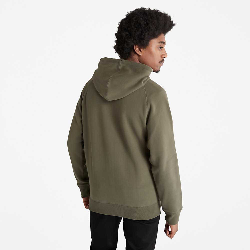 Green Men's Timberland Exeter River Hoodie | Israel-6835940