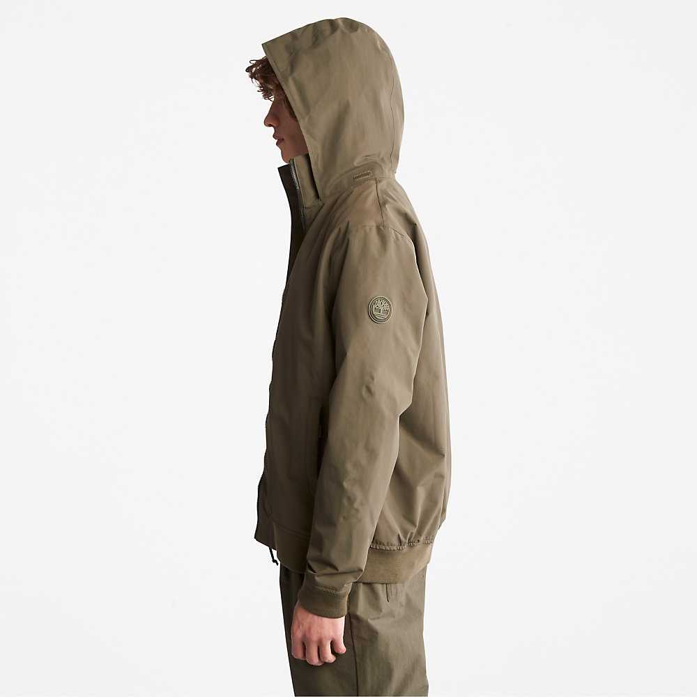 Green Men's Timberland Mount Lafayette Bomber Jacket | Israel-3091465