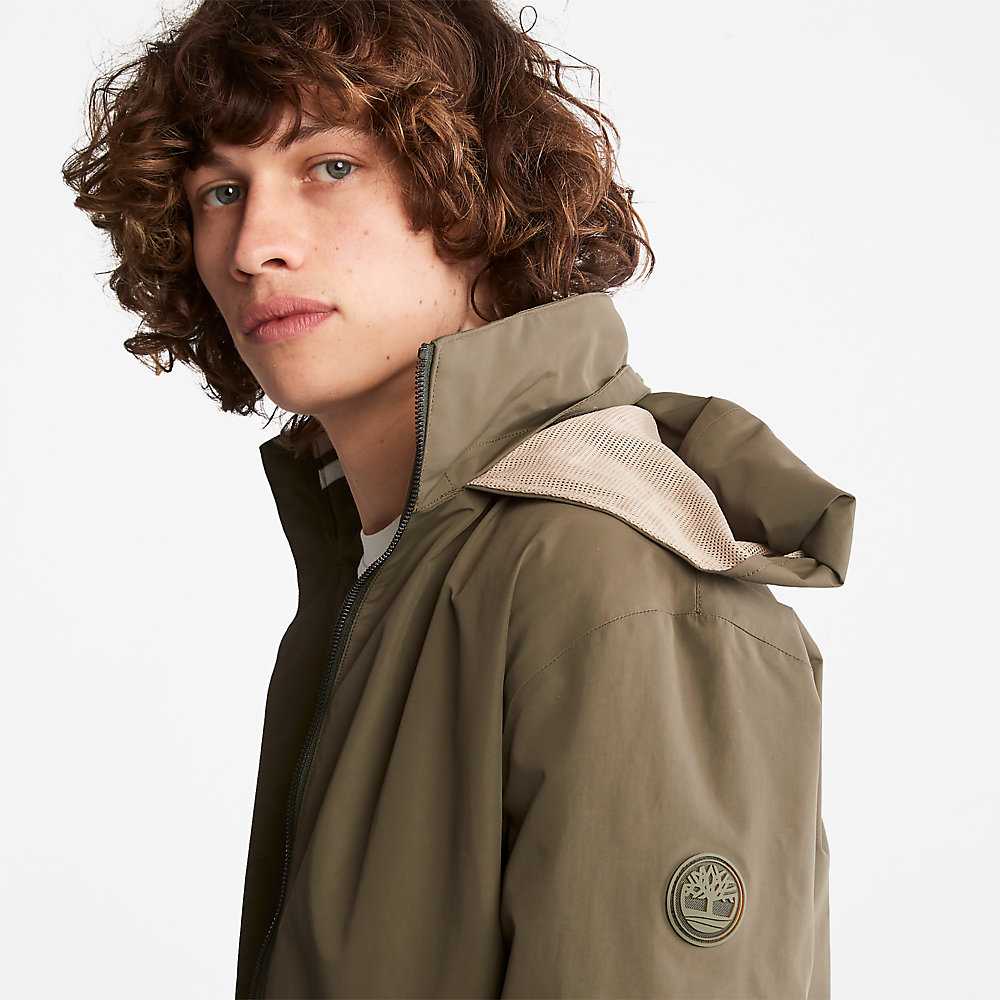 Green Men's Timberland Mount Lafayette Bomber Jacket | Israel-3091465