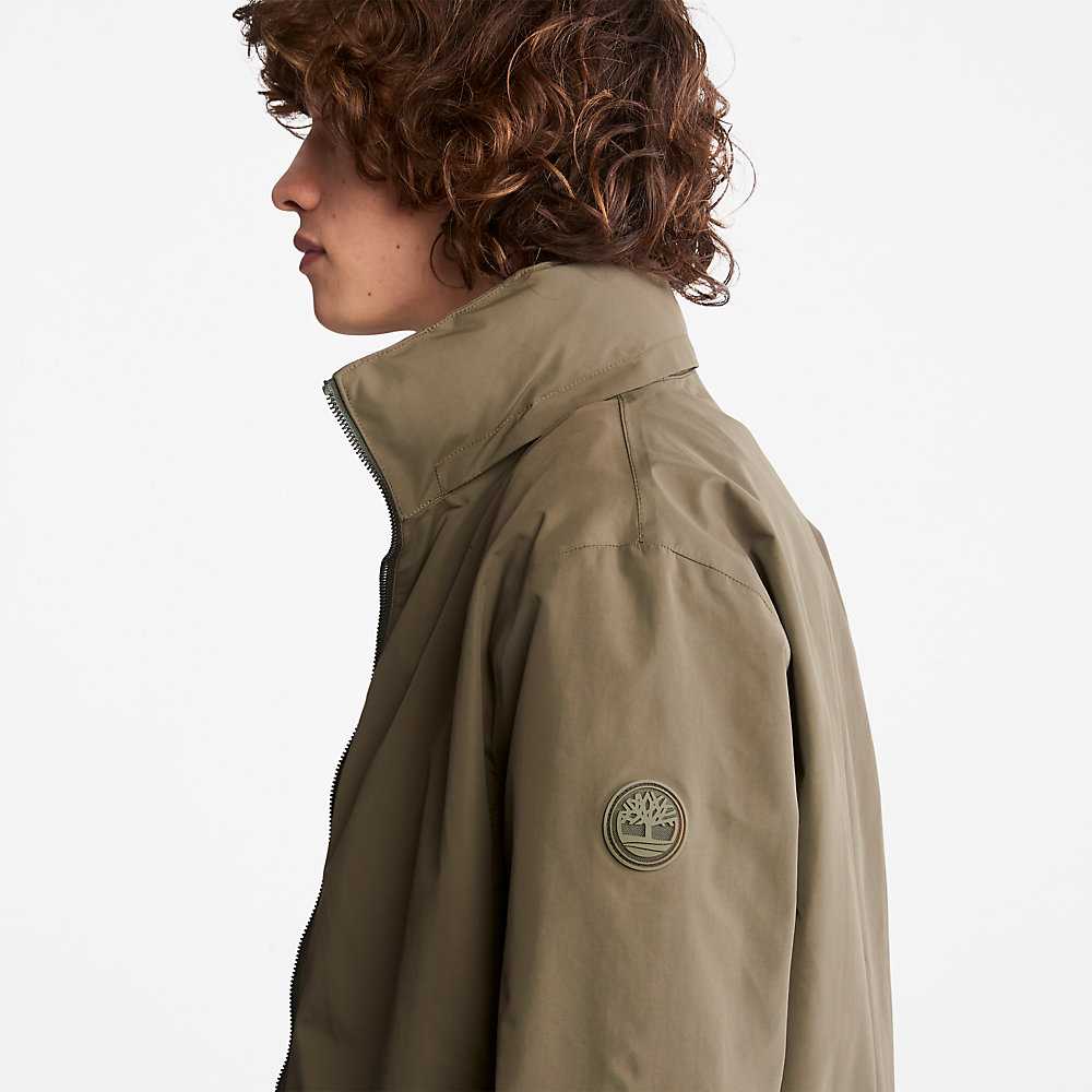 Green Men's Timberland Mount Lafayette Bomber Jacket | Israel-3091465