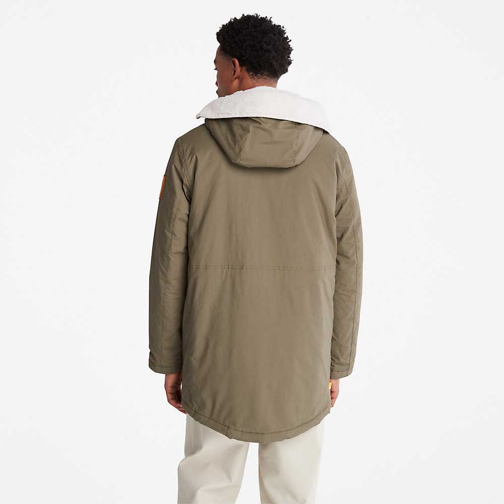 Green Men's Timberland Mt. Kelsey Parka Jackets | Israel-7563419