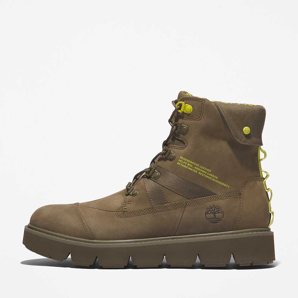 Green Men's Timberland Raywood Hiking Boots | Israel-1952743