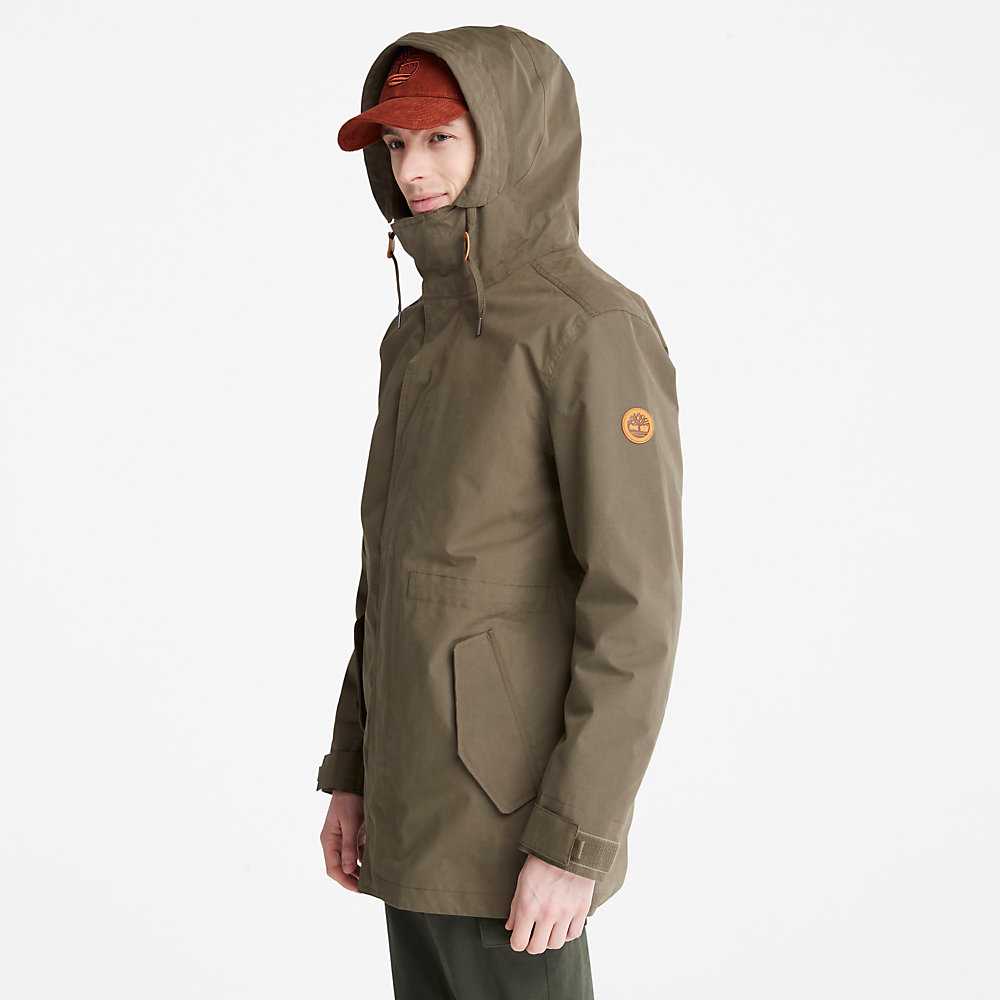 Green Men's Timberland Snowdon Peak Parka Jackets | Israel-7123096