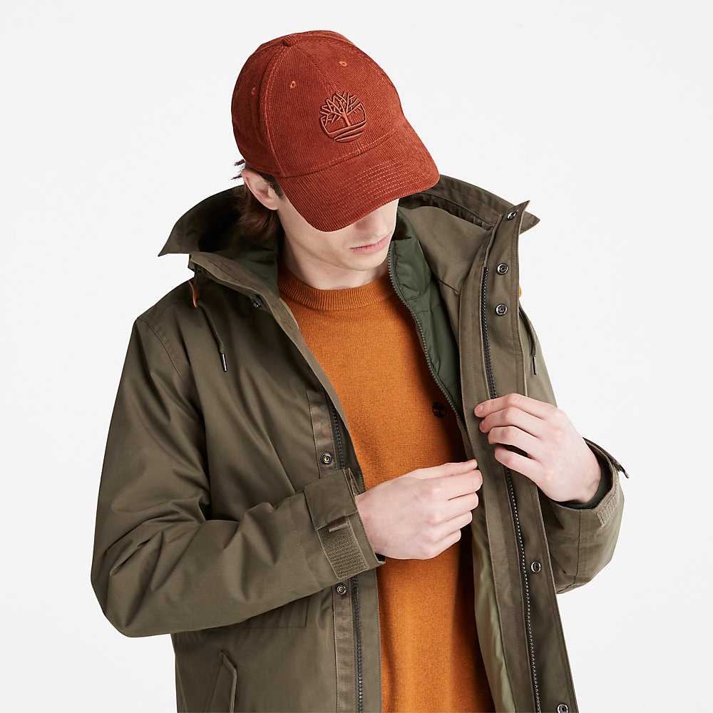 Green Men's Timberland Snowdon Peak Parka Jackets | Israel-7123096