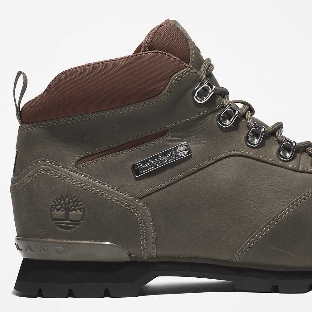 Green Men's Timberland Splitrock Hiking Boots | Israel-0239471