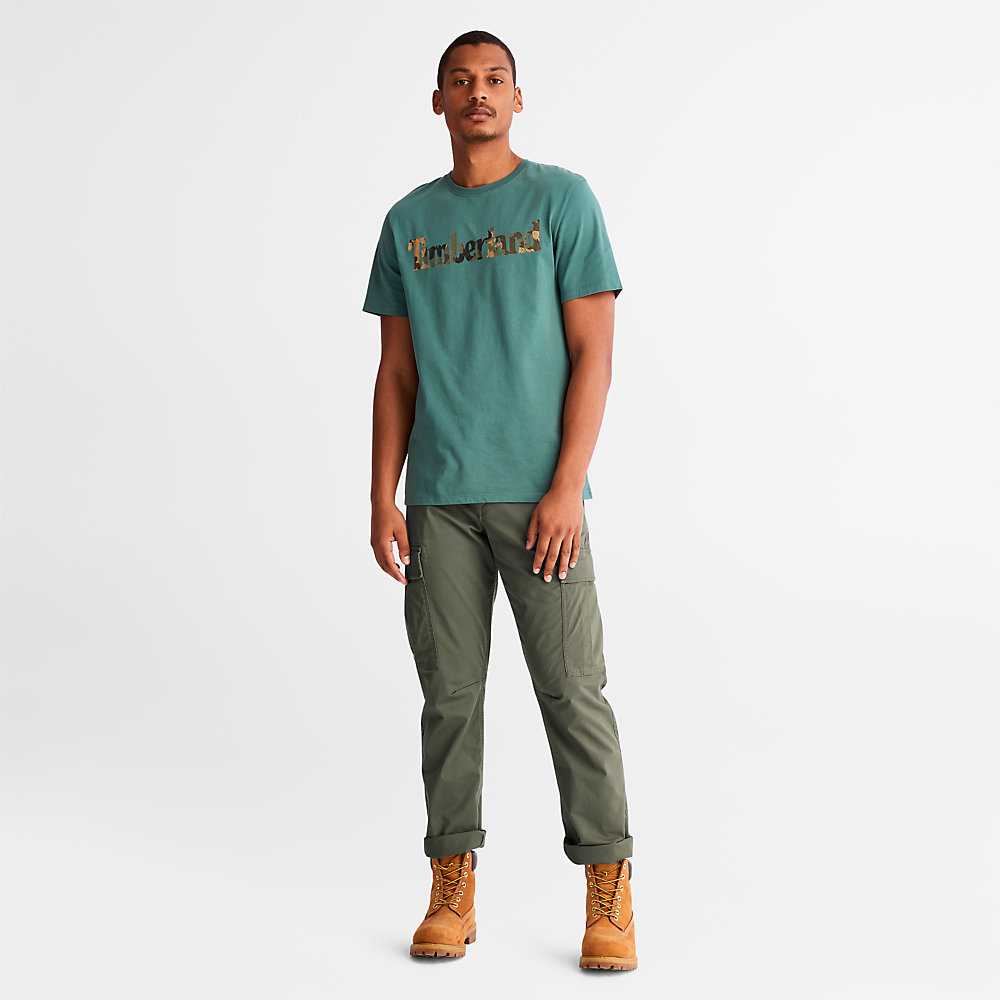 Green Men's Timberland Squam Lake Cargo Pants | Israel-5486902