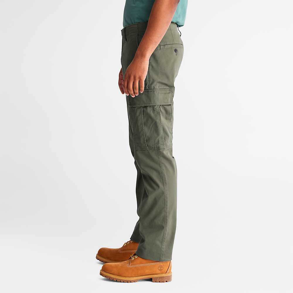 Green Men's Timberland Squam Lake Cargo Pants | Israel-5486902