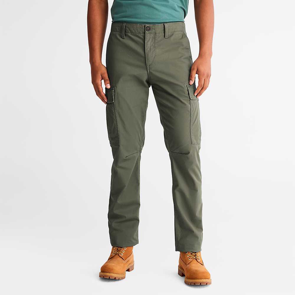 Green Men\'s Timberland Squam Lake Cargo Pants | Israel-5486902