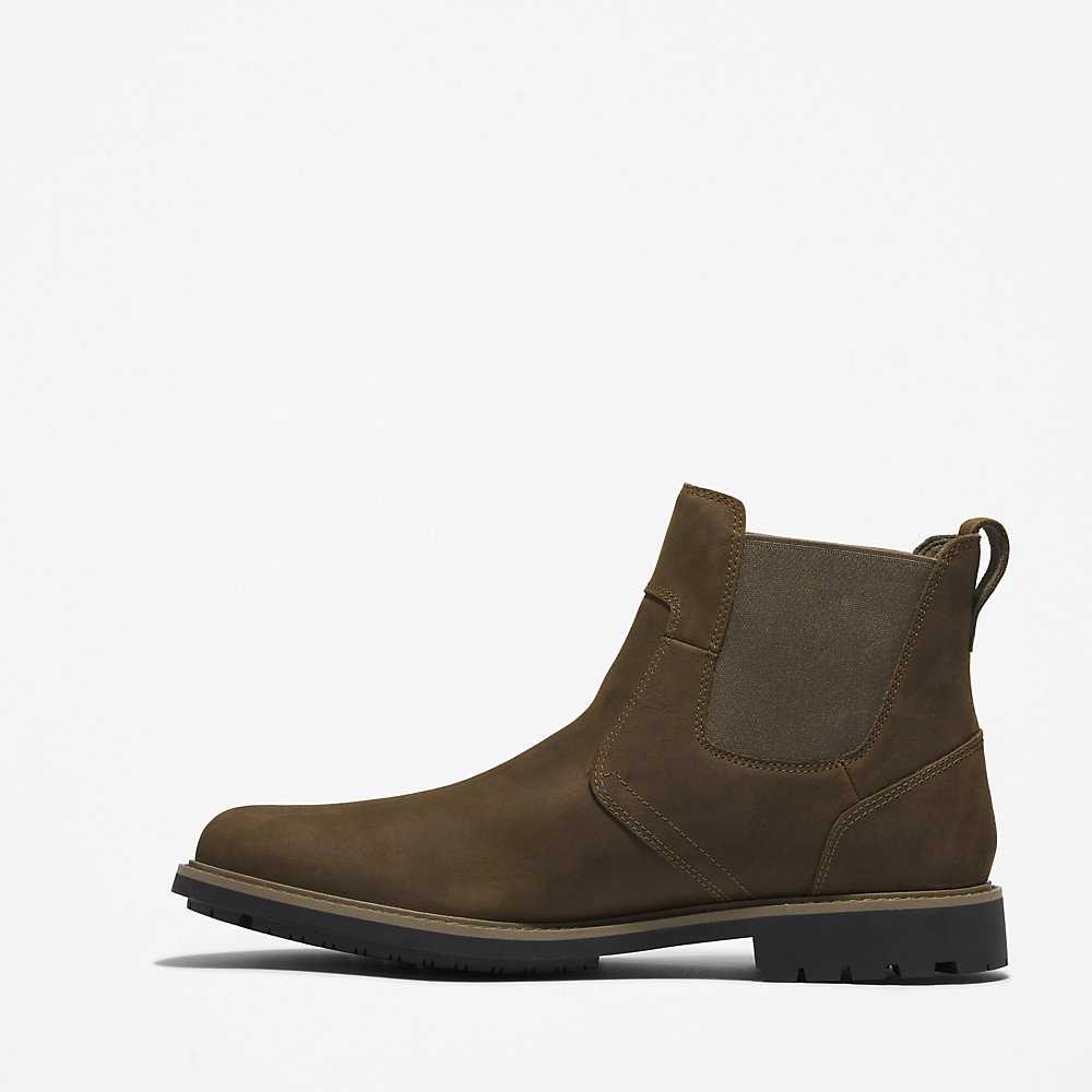 Green Men's Timberland Stormbucks Chelsea Boots | Israel-7086392