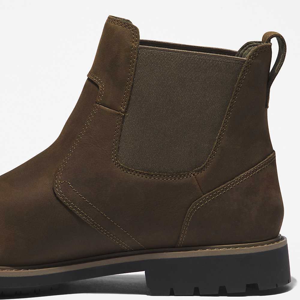 Green Men's Timberland Stormbucks Chelsea Boots | Israel-7086392