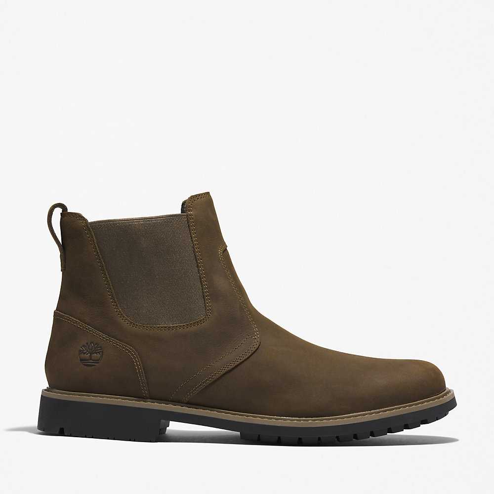 Green Men\'s Timberland Stormbucks Chelsea Boots | Israel-7086392