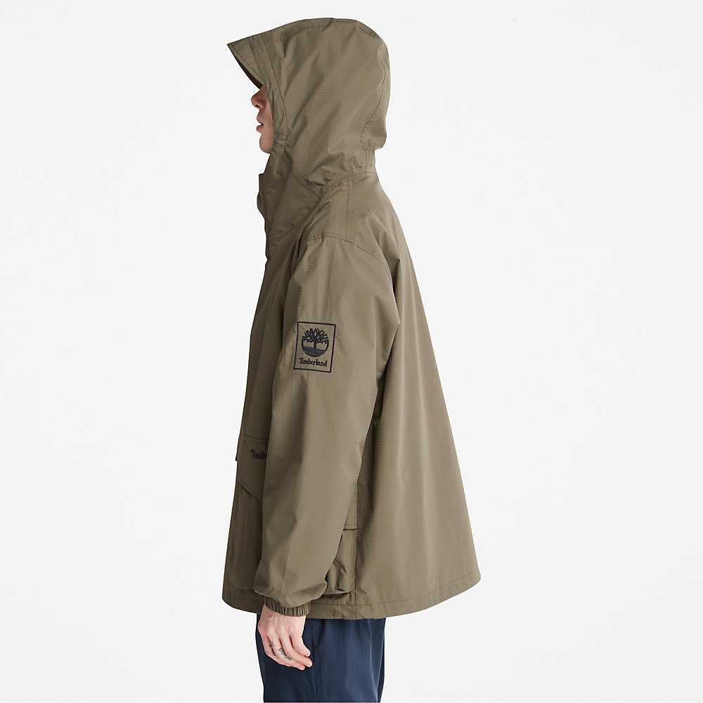 Green Men's Timberland Stow-and-Go Windbreaker | Israel-3024865