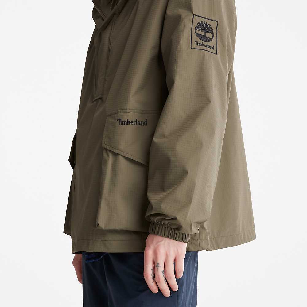 Green Men's Timberland Stow-and-Go Windbreaker | Israel-3024865