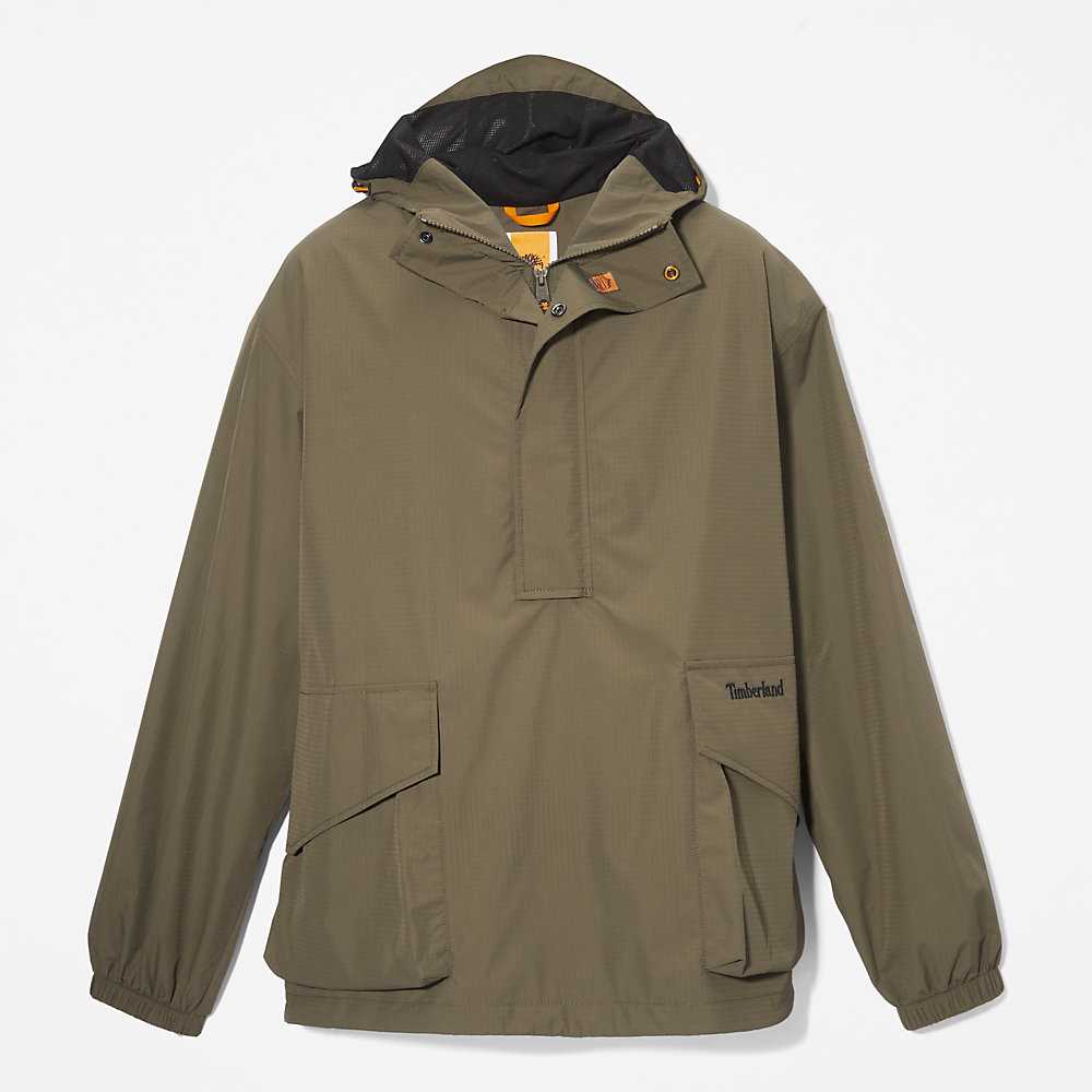 Green Men's Timberland Stow-and-Go Windbreaker | Israel-3024865