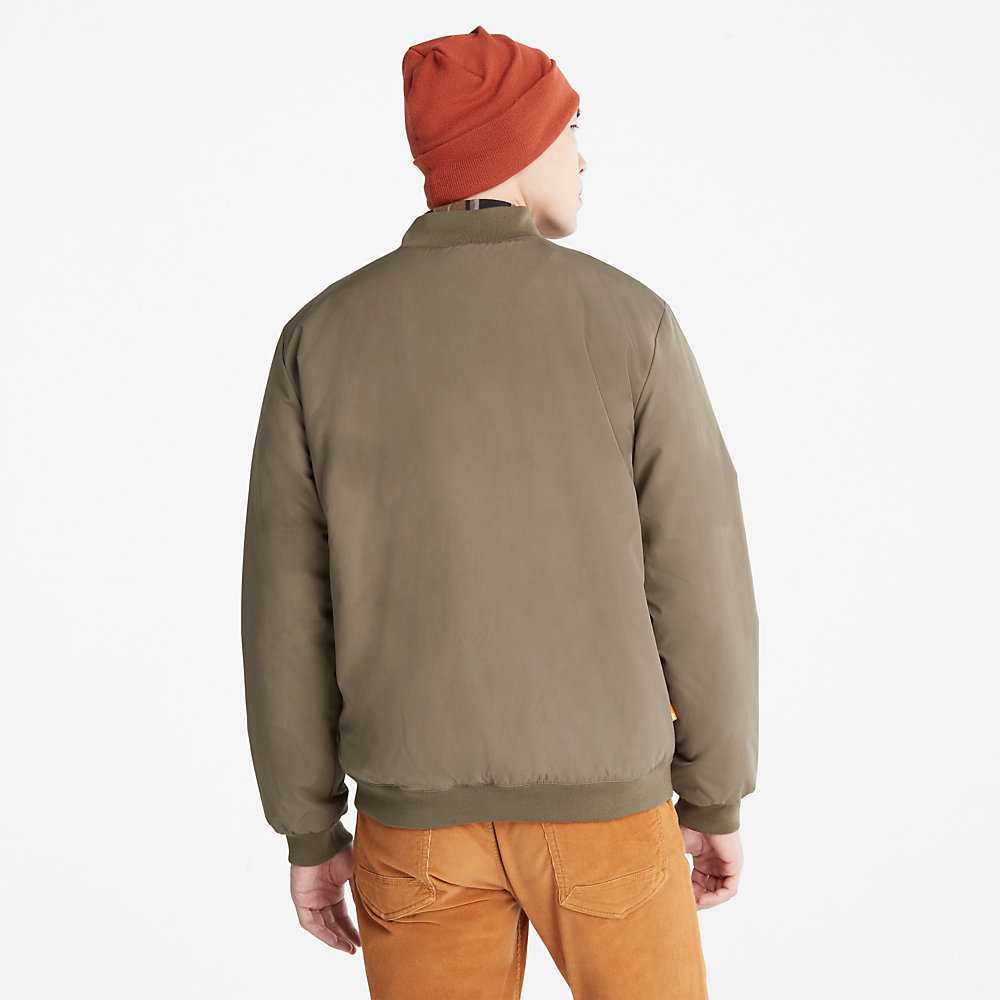 Green Men's Timberland Thermarange™ Bomber Jacket | Israel-6514780