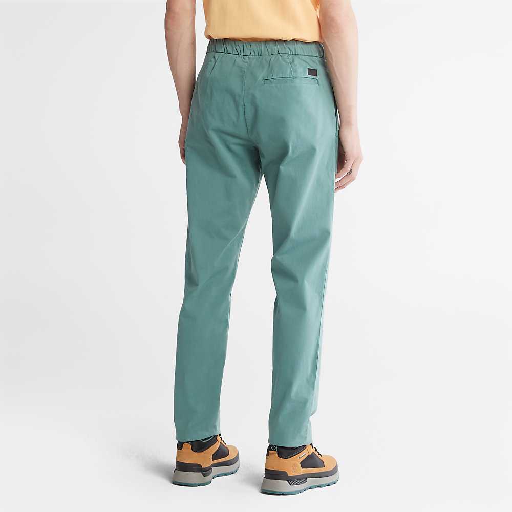 Green Men's Timberland Ultrastretch Pants | Israel-4630517