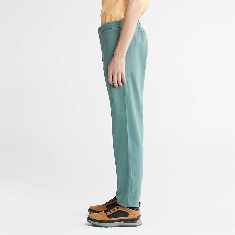 Green Men's Timberland Ultrastretch Pants | Israel-4630517