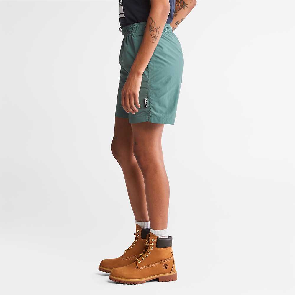 Green Women's Timberland All Gender Shorts | Israel-9423610