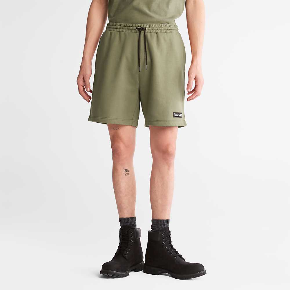 Green Women's Timberland All Gender Sweat Shorts | Israel-2175934