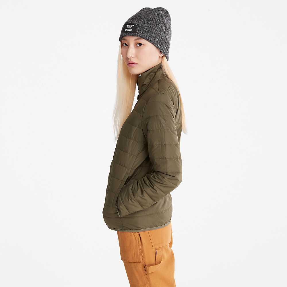 Green Women's Timberland Axis Peak Jackets | Israel-1398706