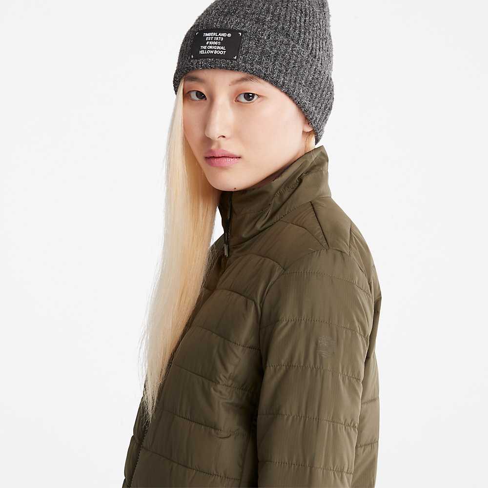 Green Women's Timberland Axis Peak Jackets | Israel-1398706