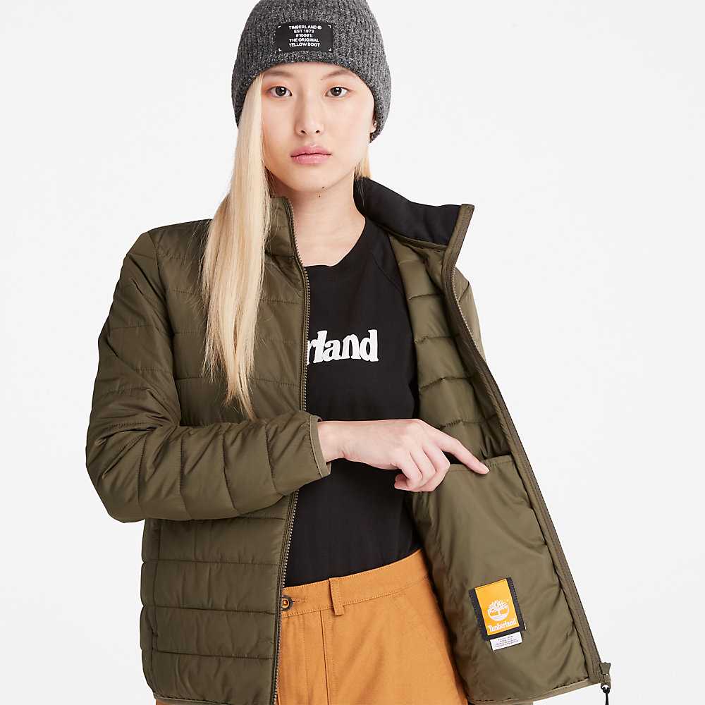 Green Women's Timberland Axis Peak Jackets | Israel-1398706