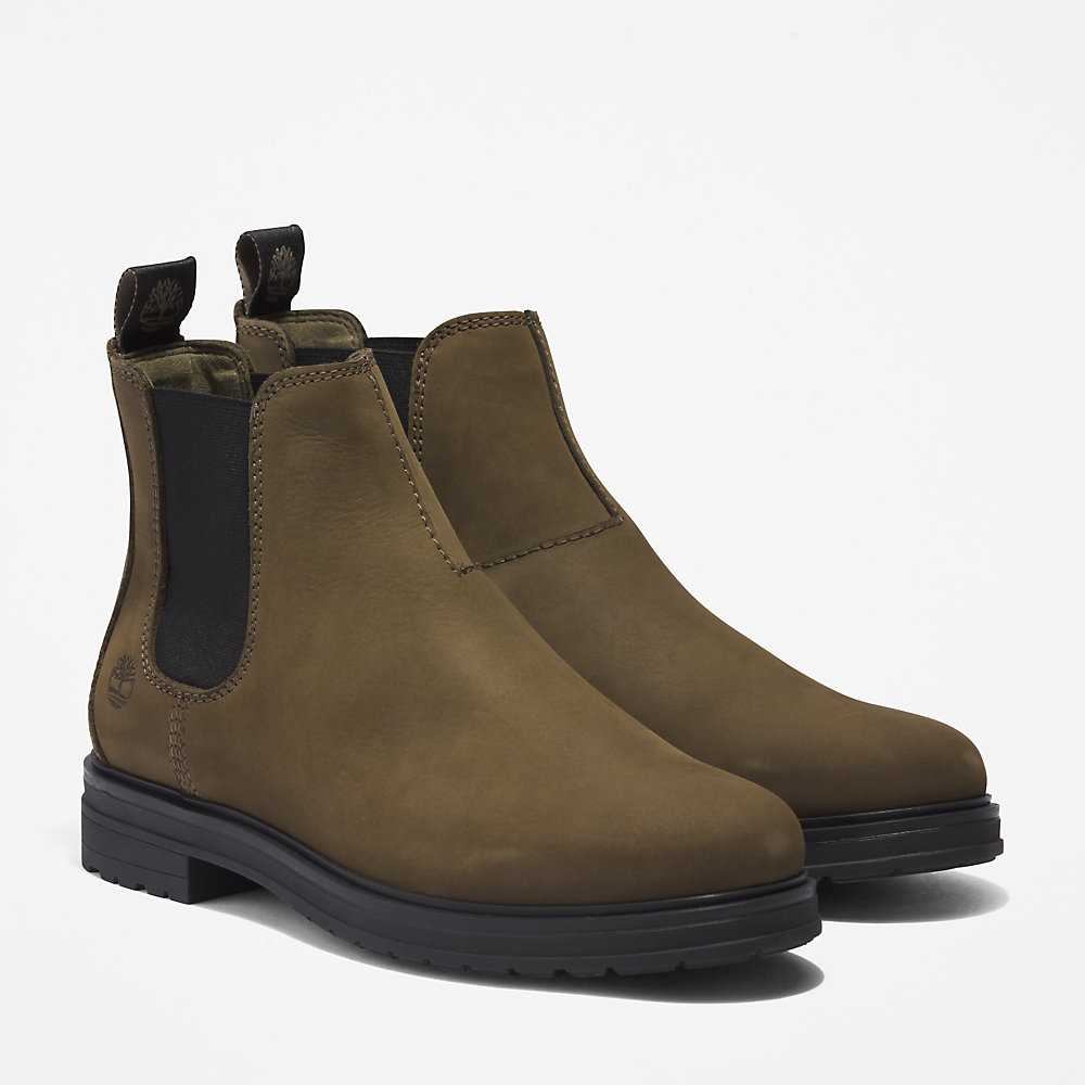 Green Women's Timberland Hannover Hill Chelsea Boots | Israel-4810523