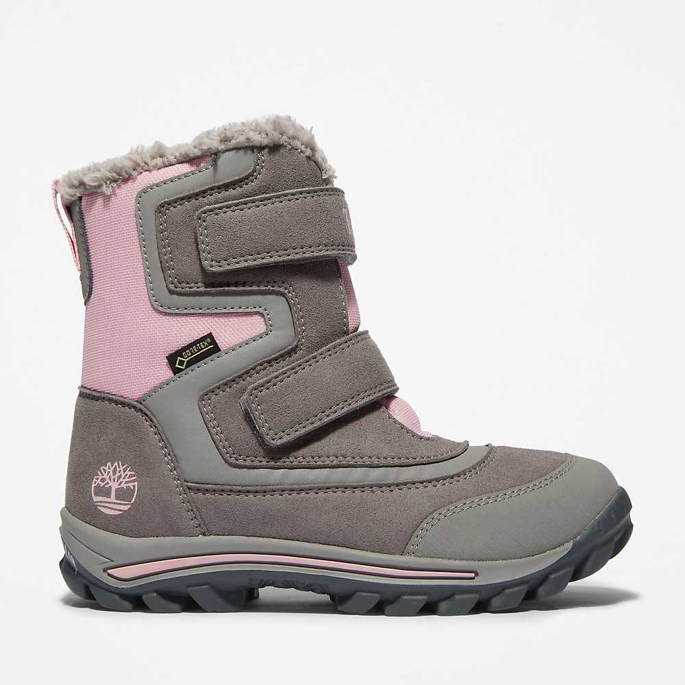 Grey Kids\' Timberland Chillberg Winter Boots | Israel-4219504