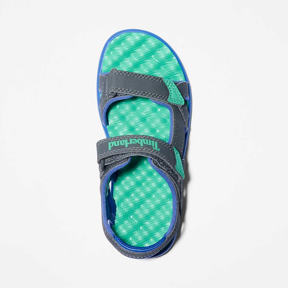 Grey Kids' Timberland Perkins Row Sandals | Israel-4219625