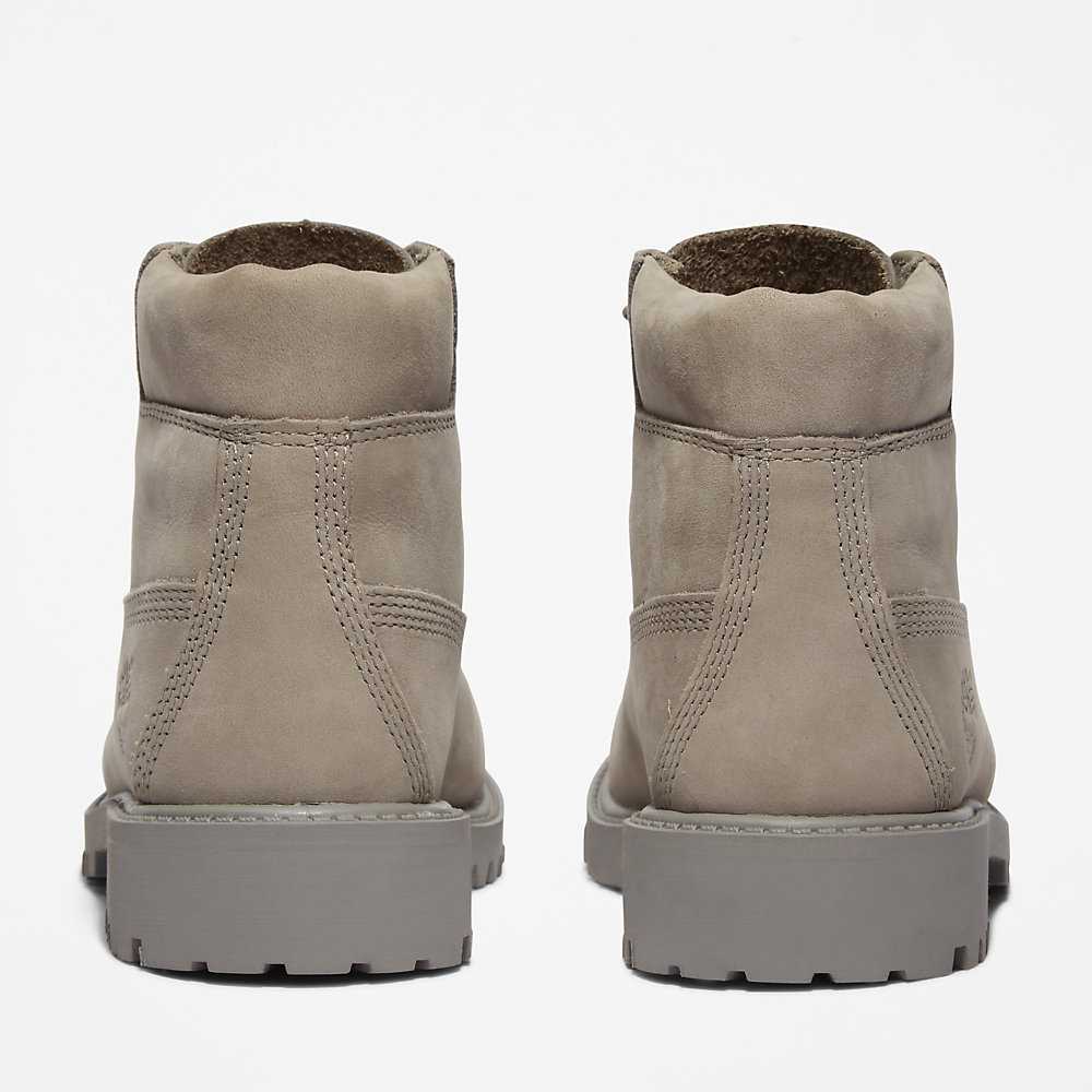 Grey Kids' Timberland Premium® 6 Inch Waterproof Boots | Israel-4219636