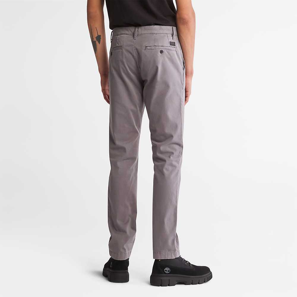 Grey Men's Timberland Anti-odour Ultra-stretchs Pants | Israel-4130658