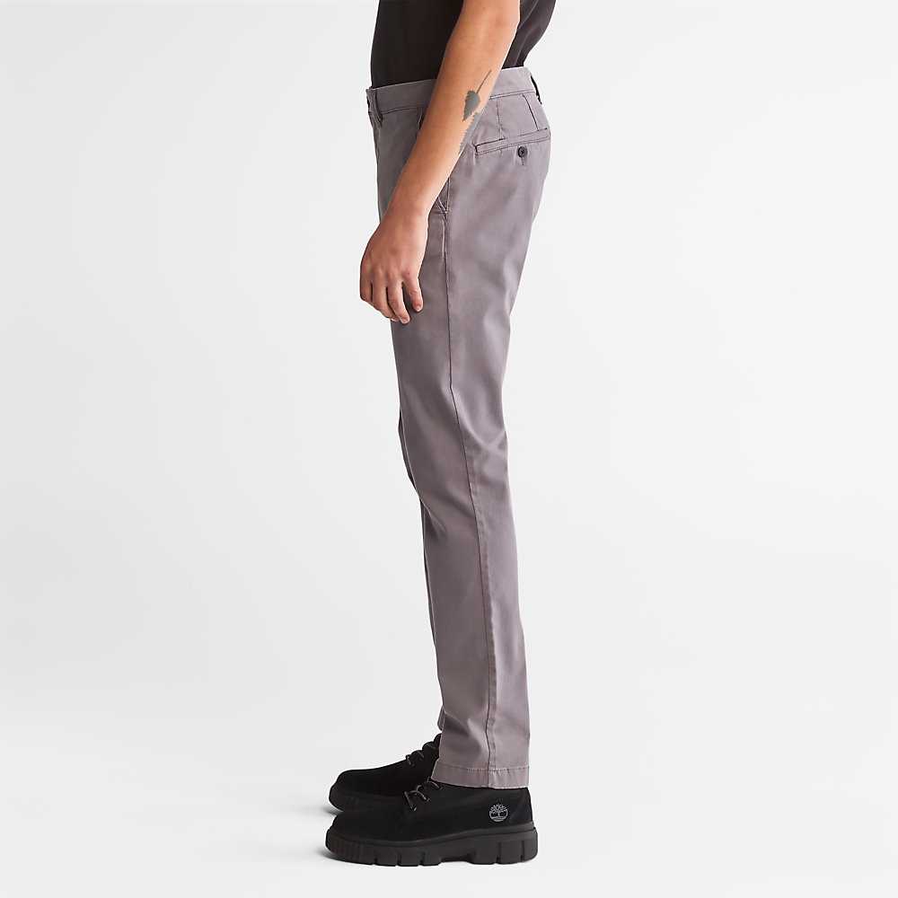 Grey Men's Timberland Anti-odour Ultra-stretchs Pants | Israel-4130658