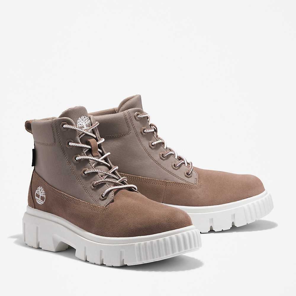 Grey Men's Timberland Greyfield Waterproof Boots | Israel-6213984