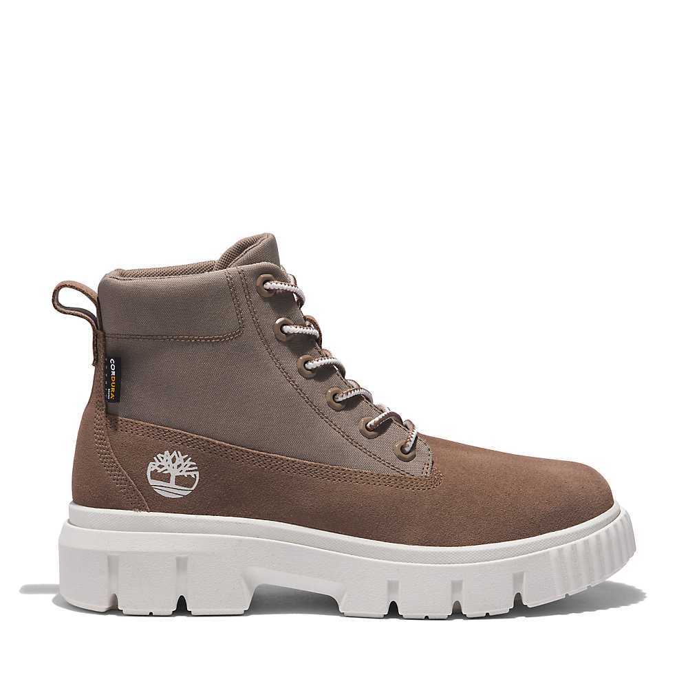 Grey Men\'s Timberland Greyfield Waterproof Boots | Israel-6213984