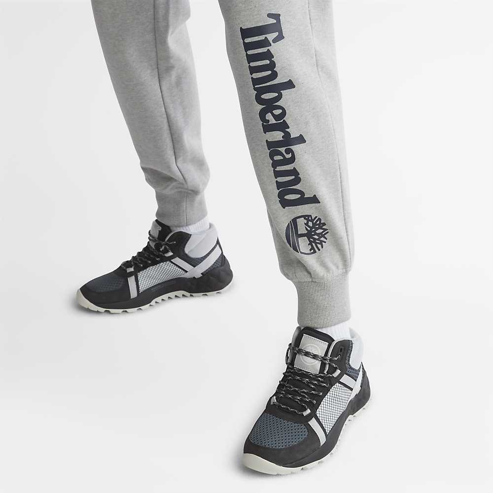 Grey Men's Timberland Logo Sweatpants | Israel-7324106