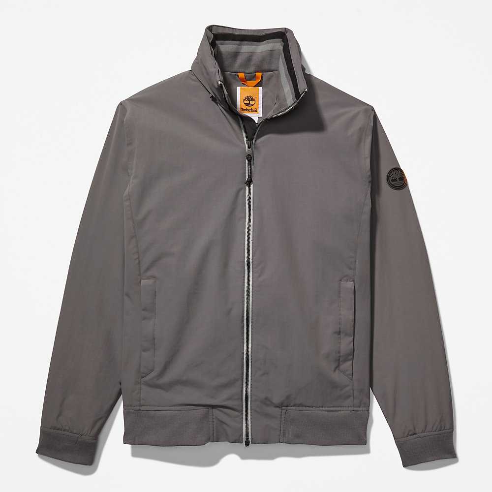 Grey Men's Timberland Mount Lafayette Bomber Jacket | Israel-3819250