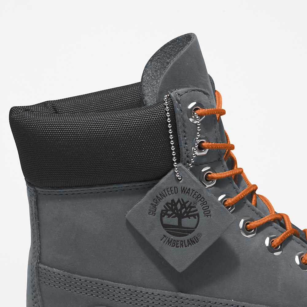 Grey Men's Timberland Premium® 6 Inch Waterproof Boots | Israel-1063248